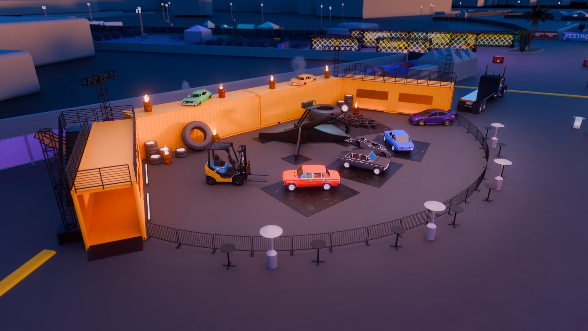 The Hand of Man build render