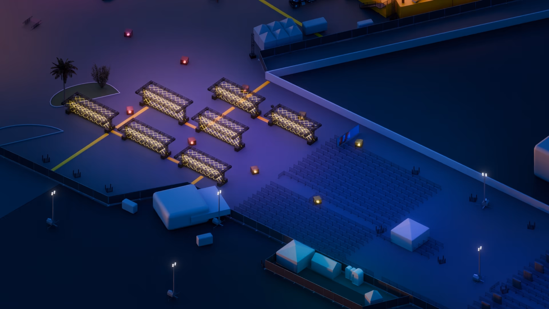 South Entrance build render