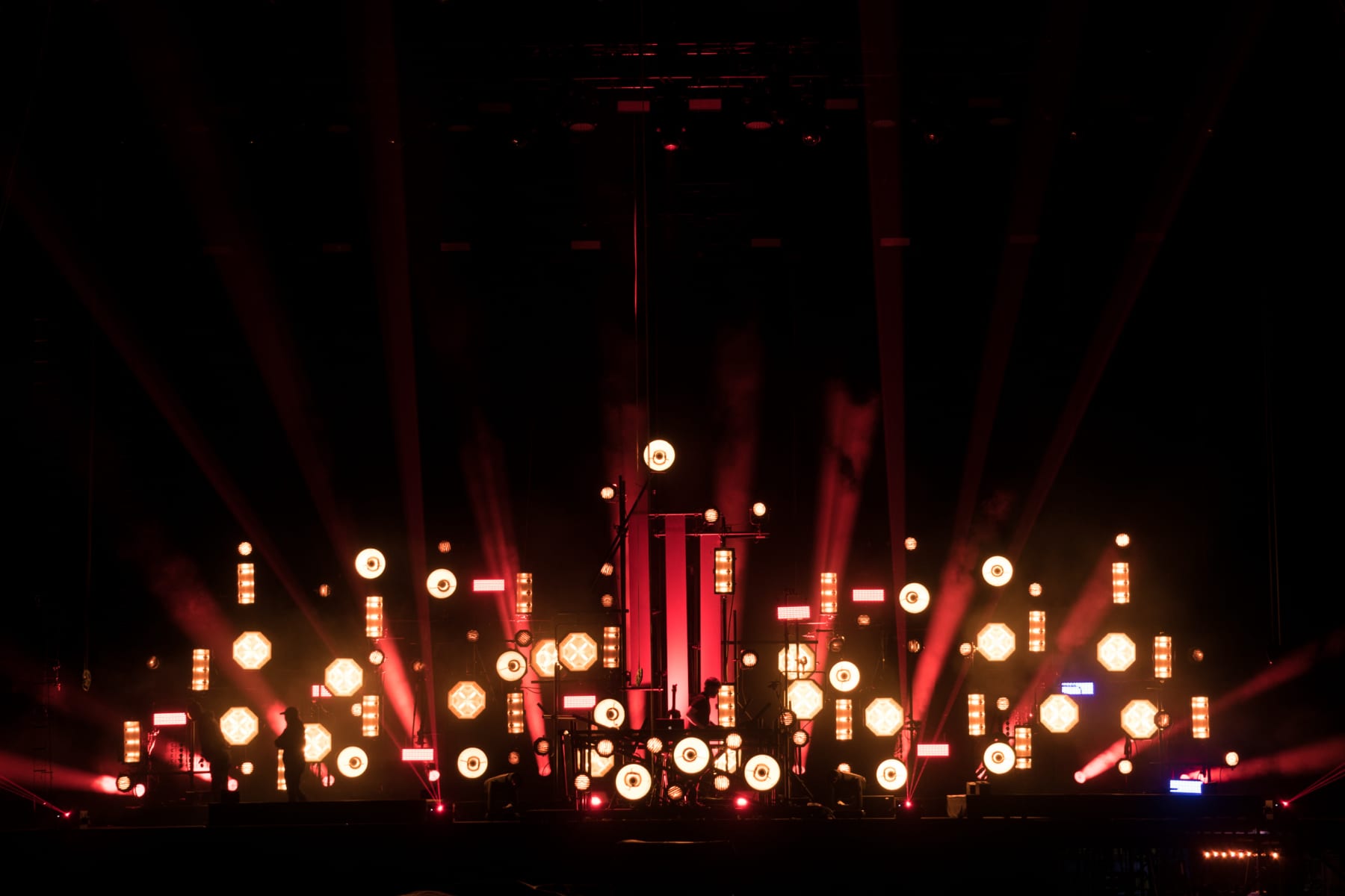Skrillex Fuji Rock Show lights