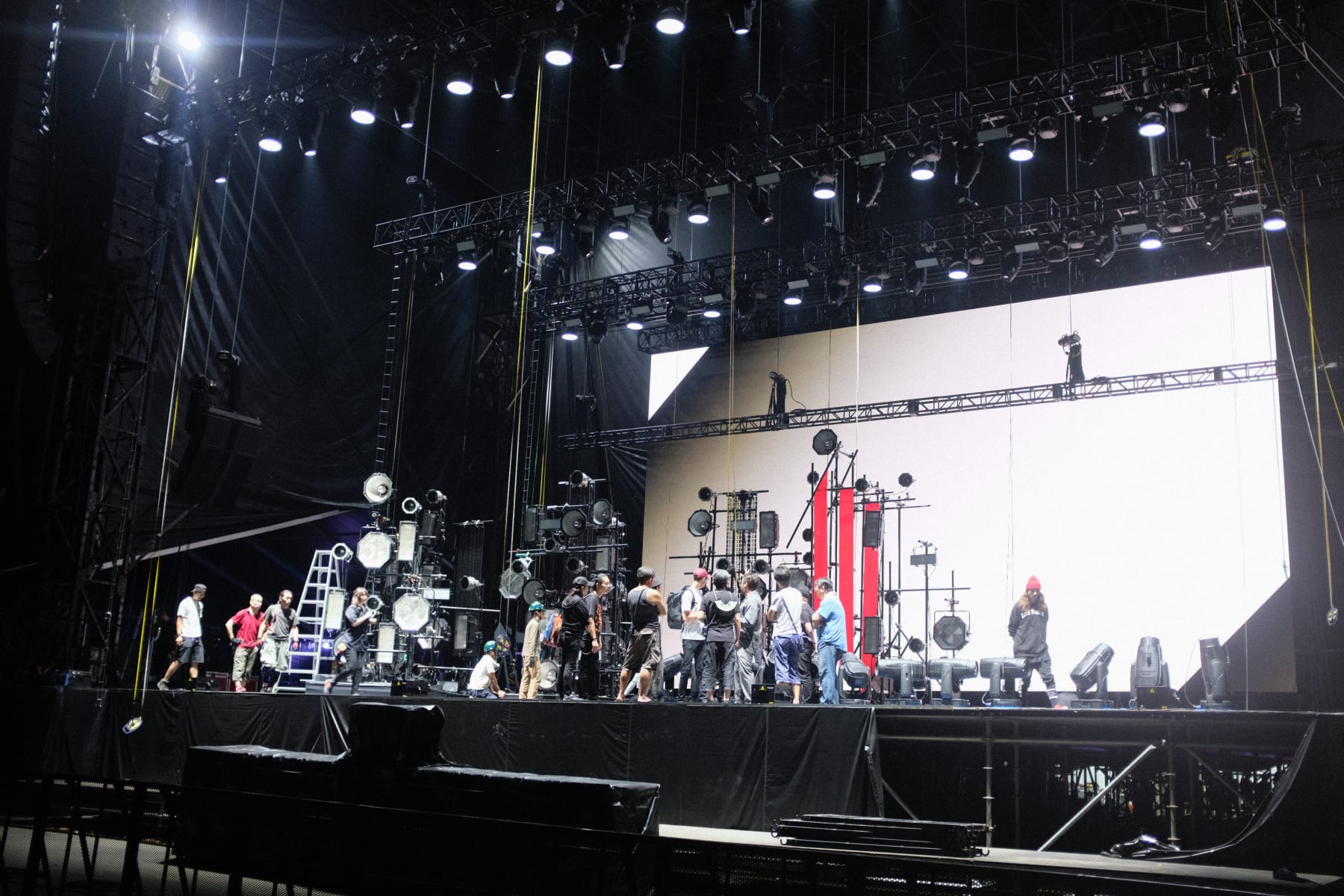 Skrillex Fuji Rock Show stage