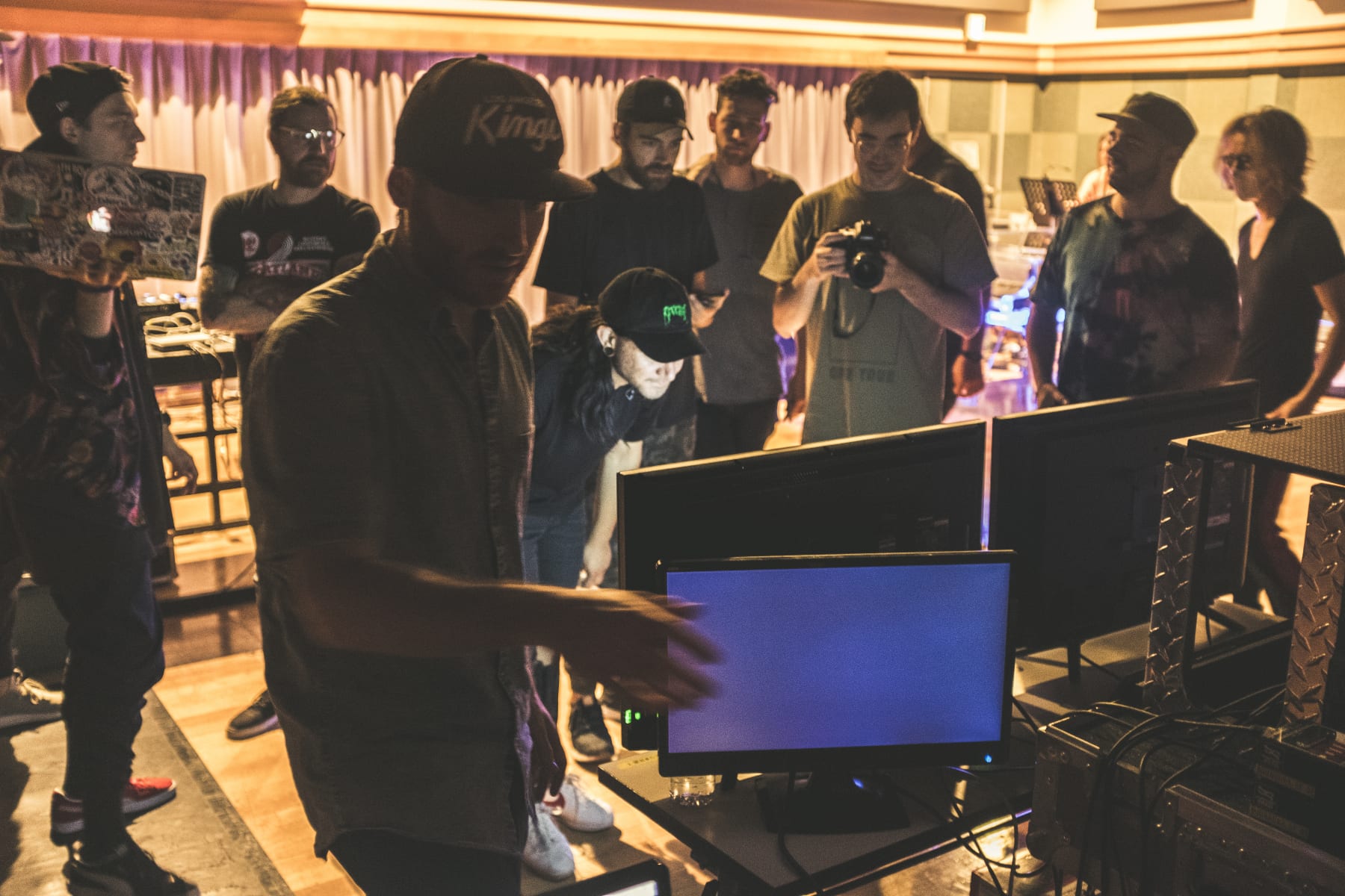 Skrillex Fuji Rock Show bts