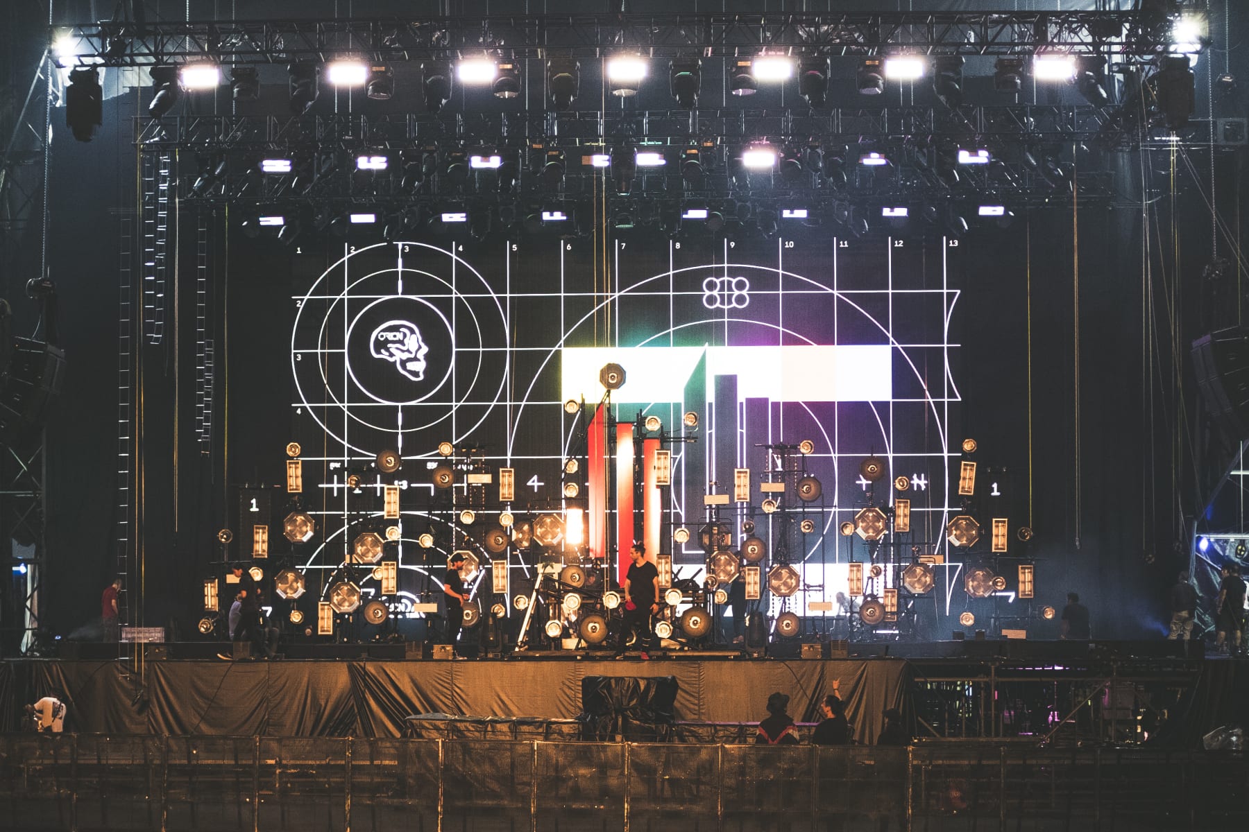 Skrillex Fuji Rock Show stage