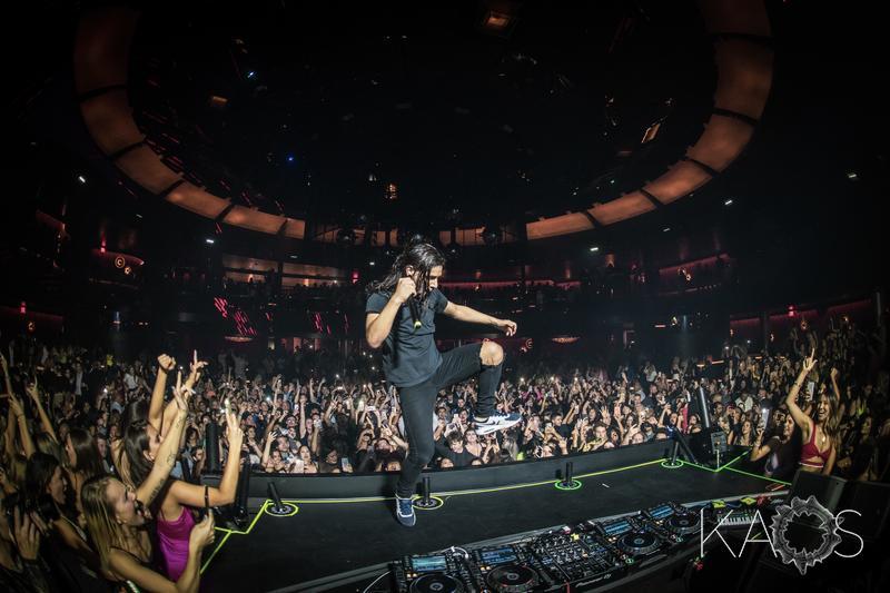 skrillex kaos stage