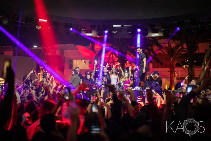 skrillex kaos visuals