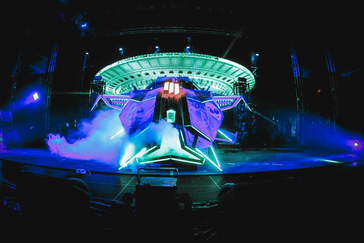 Skrillex Mothership Tour Spaceship MK3