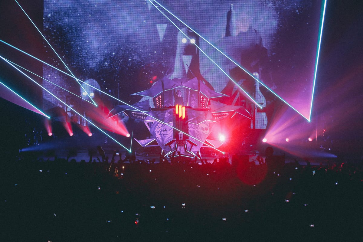 Skrillex Mothership Tour The Dark Fighter
