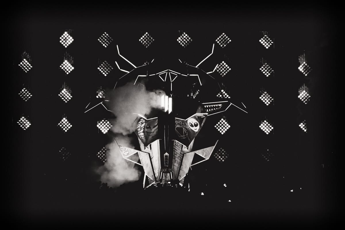 Skrillex Mothership Tour LED lighting