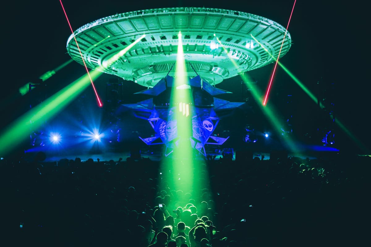 Skrillex Mothership Tour Coachella
