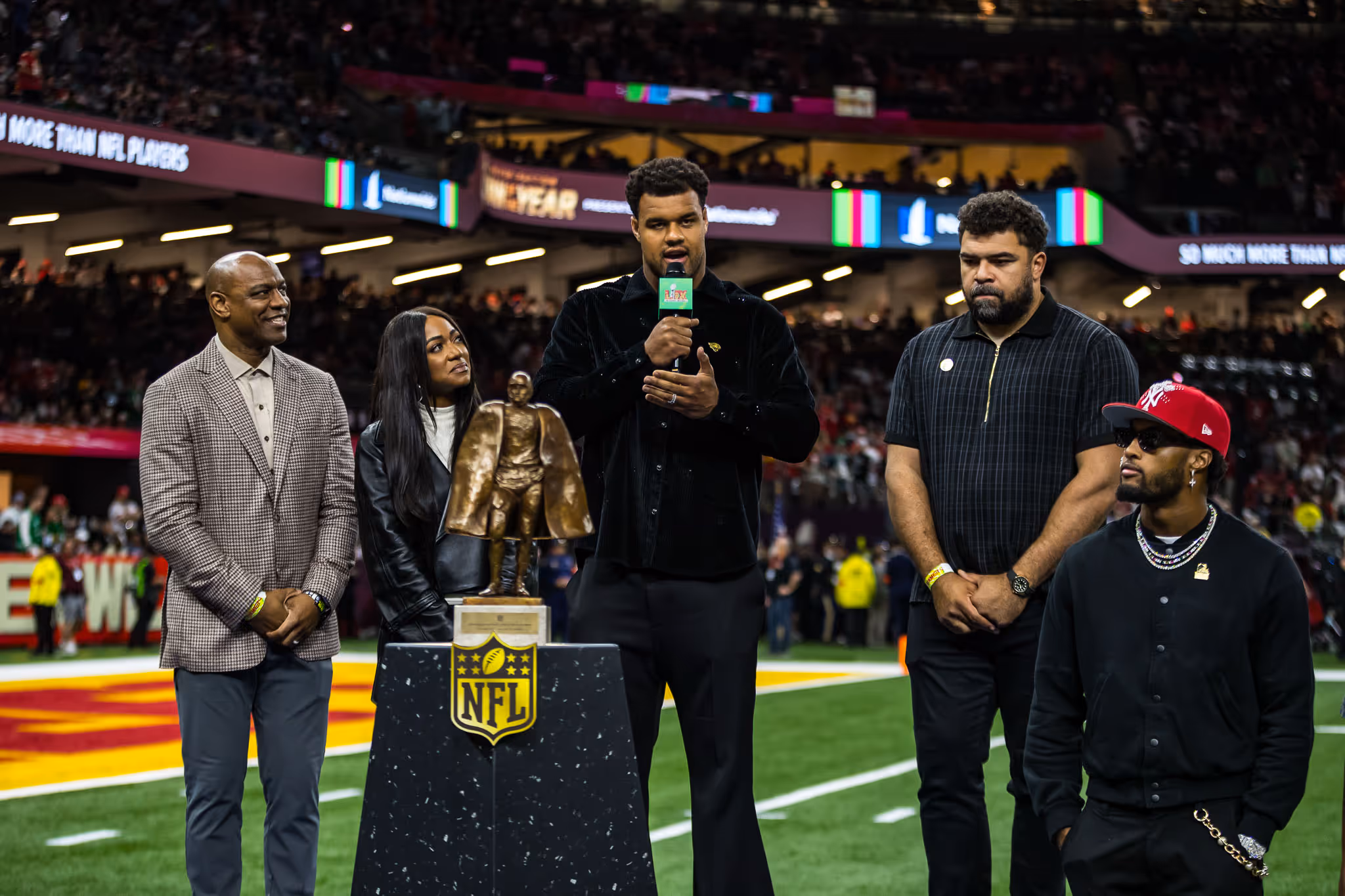 SBLIX Walter Payton ceremony