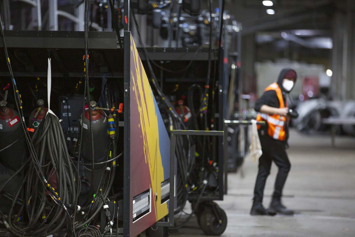 Super Bowl LV BTS