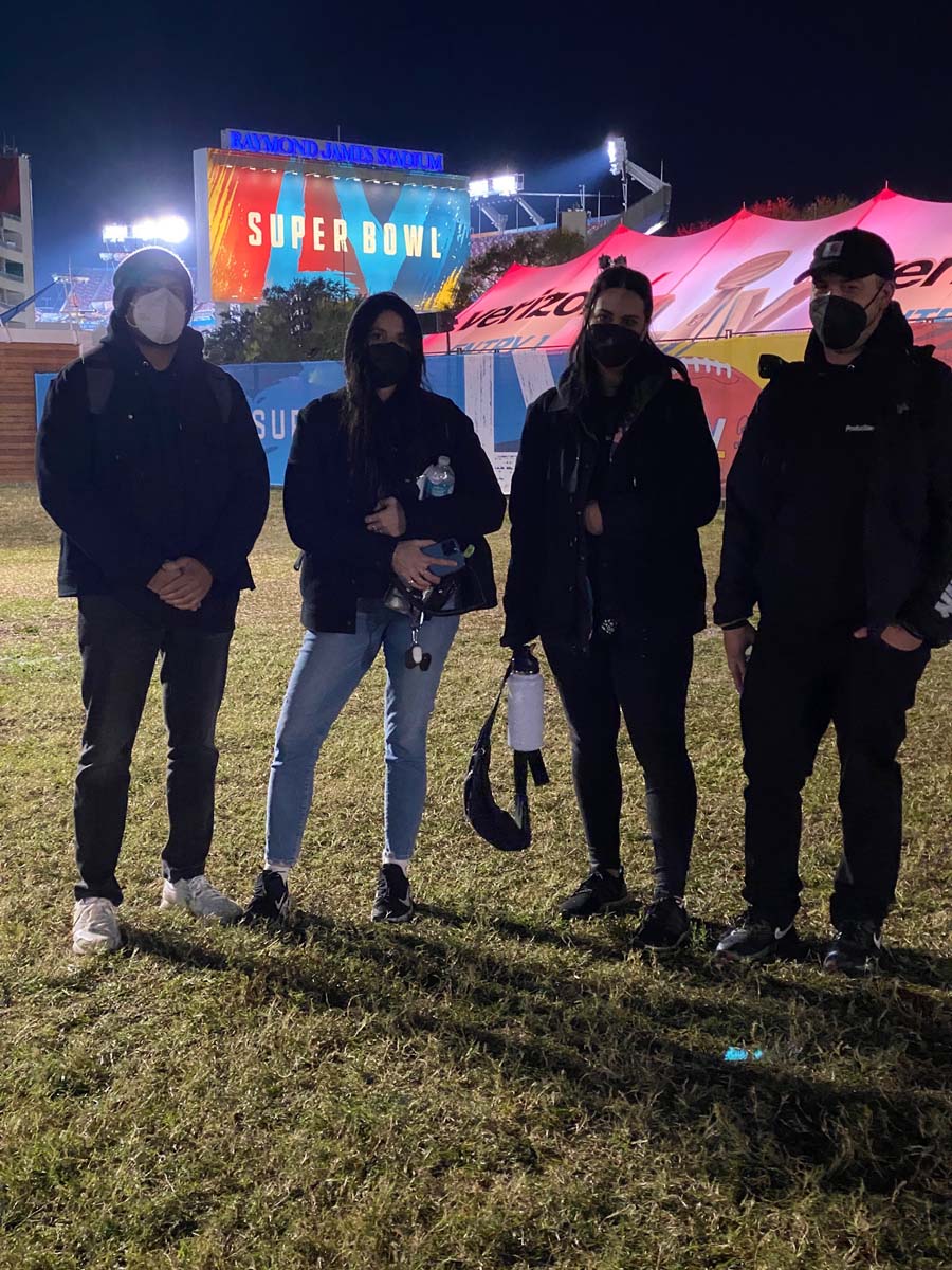 Super Bowl LV BTS