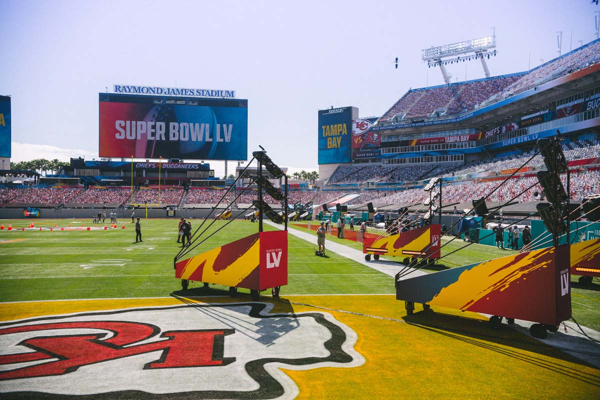 Super Bowl LV game day
