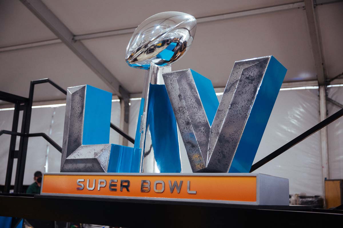 Super Bowl LV game day