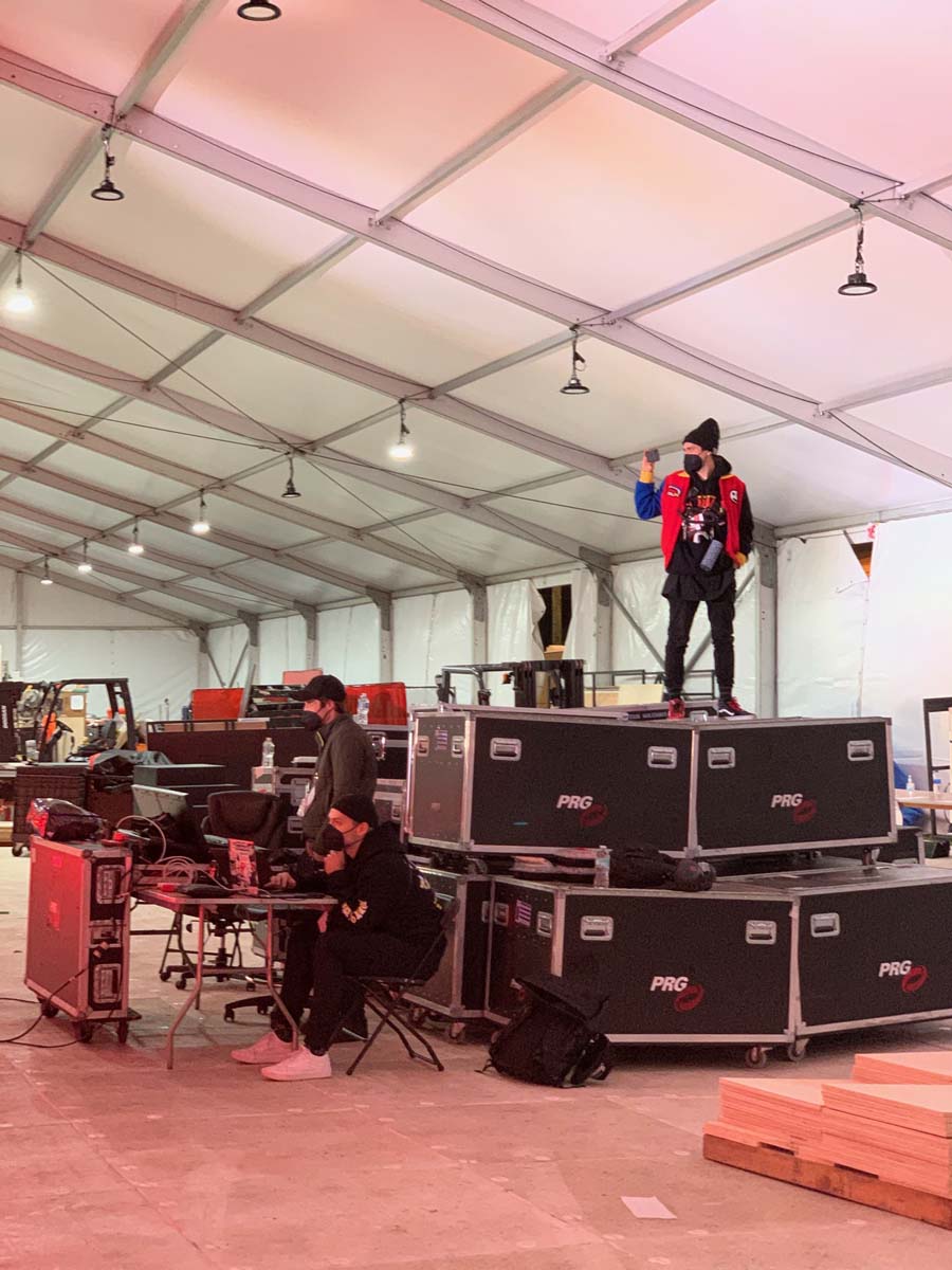 Super Bowl LV BTS