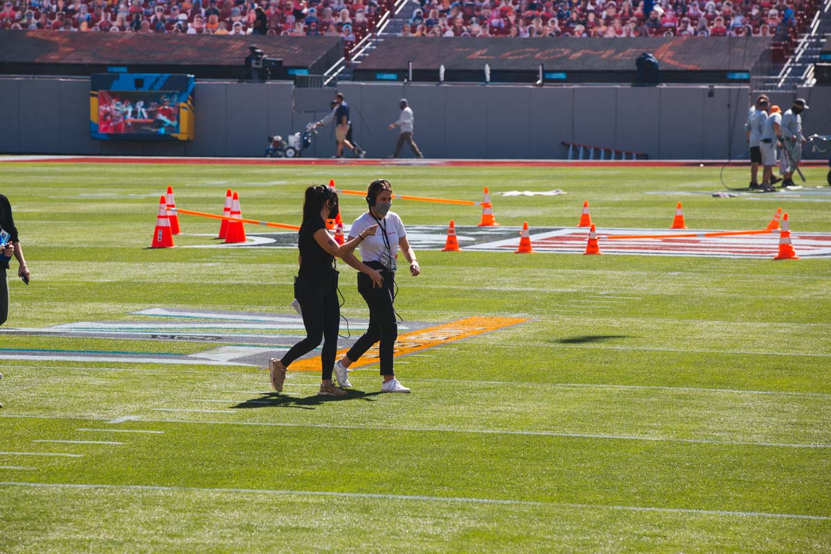 Super Bowl LV game day