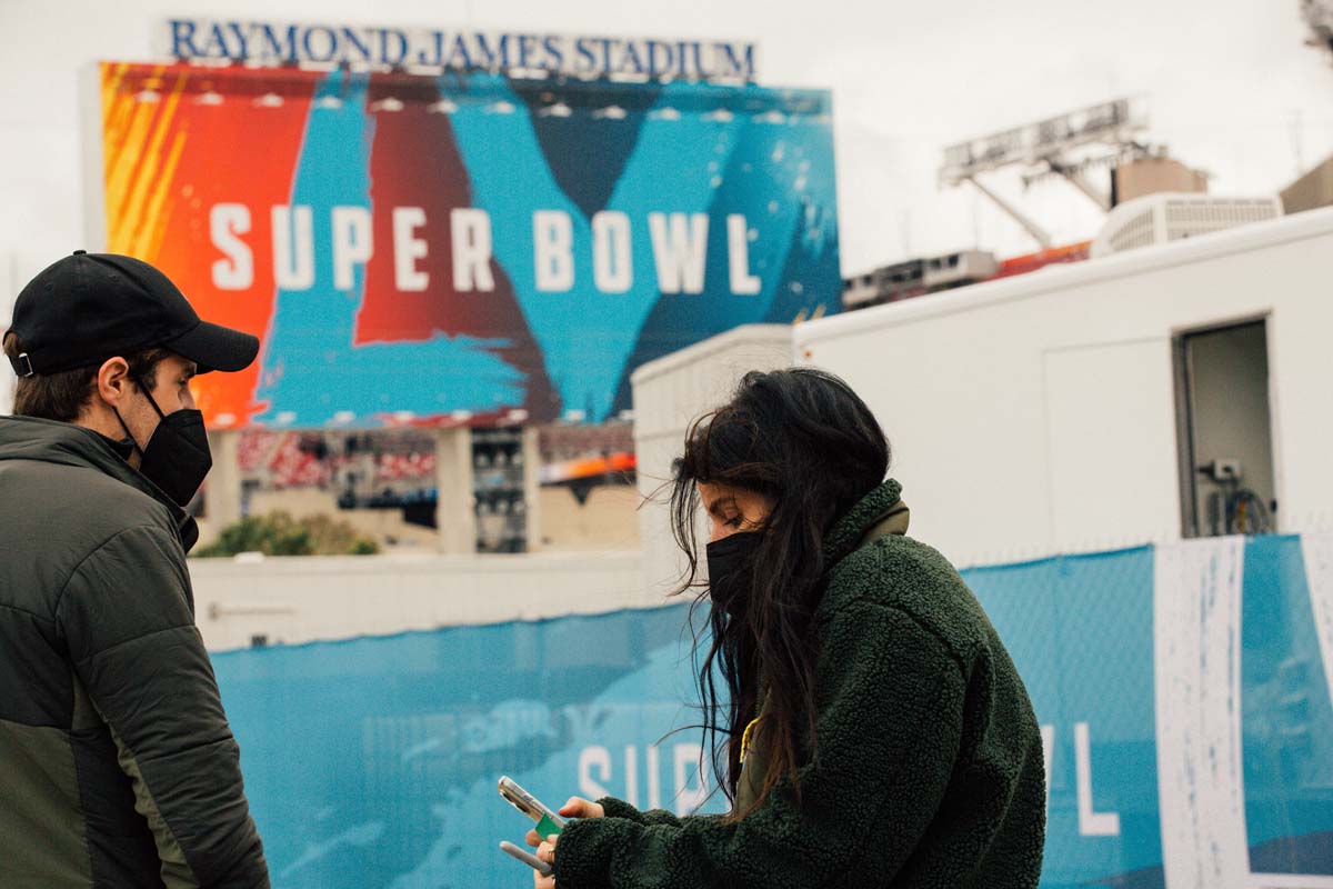 Super Bowl LV game day