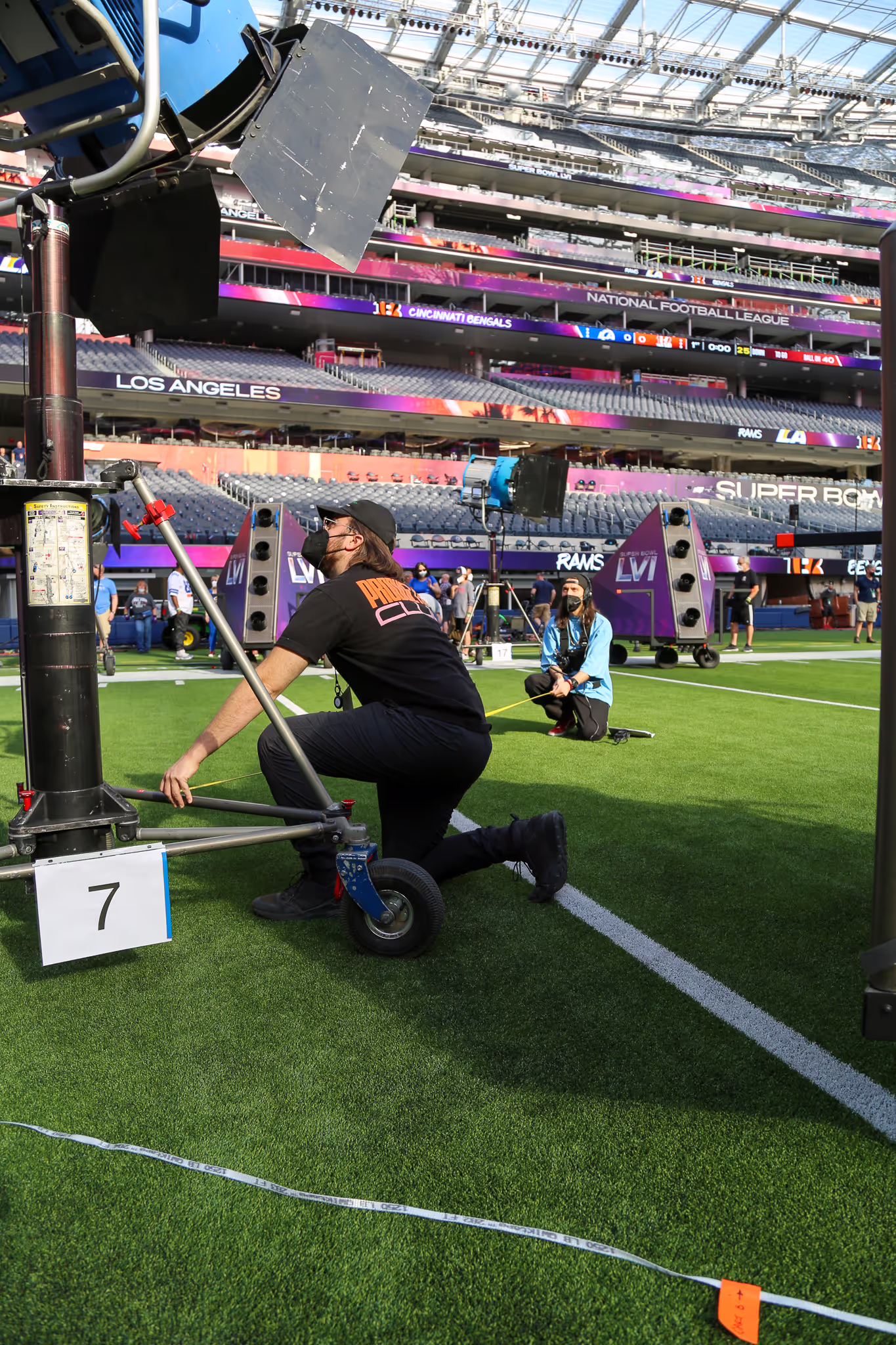 super bowl lvi setup