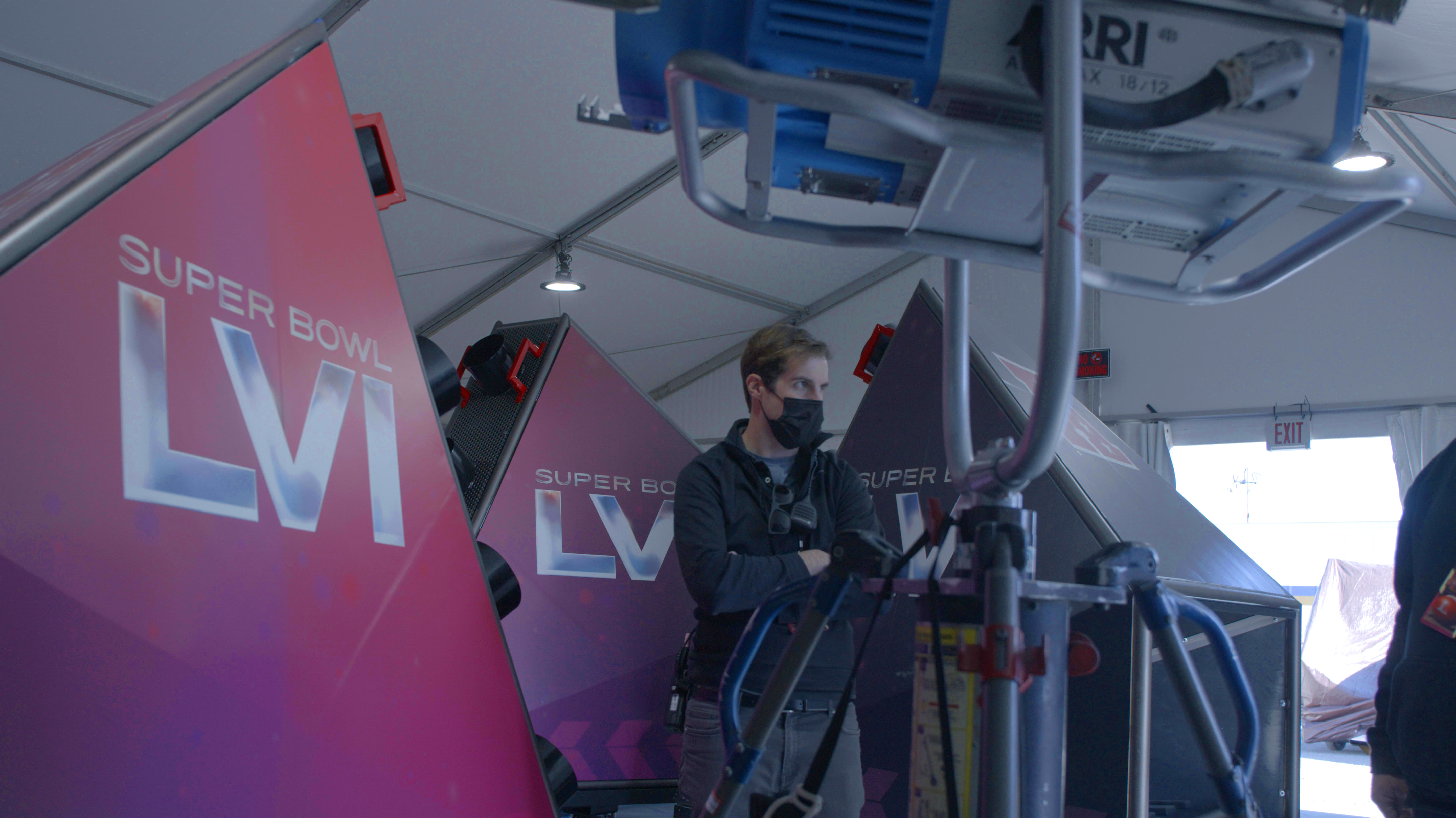 super bowl lvi backstage