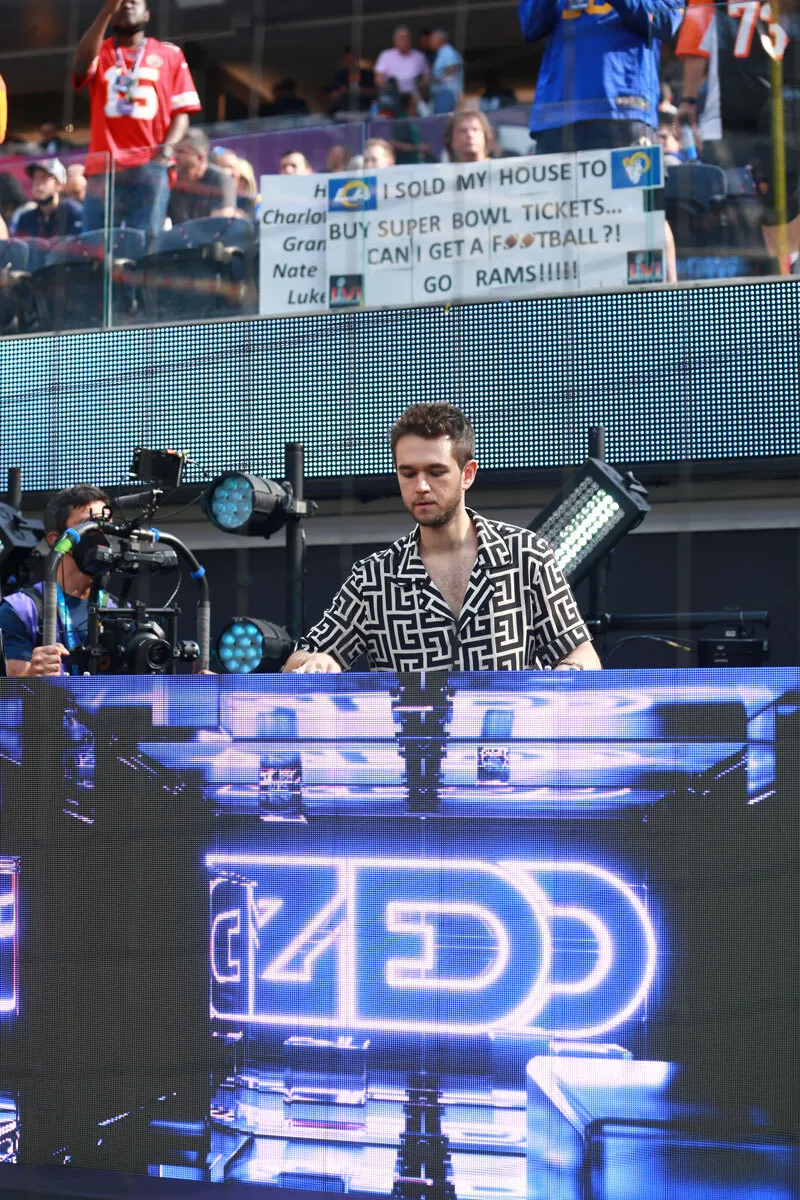 super bowl lvi zedd
