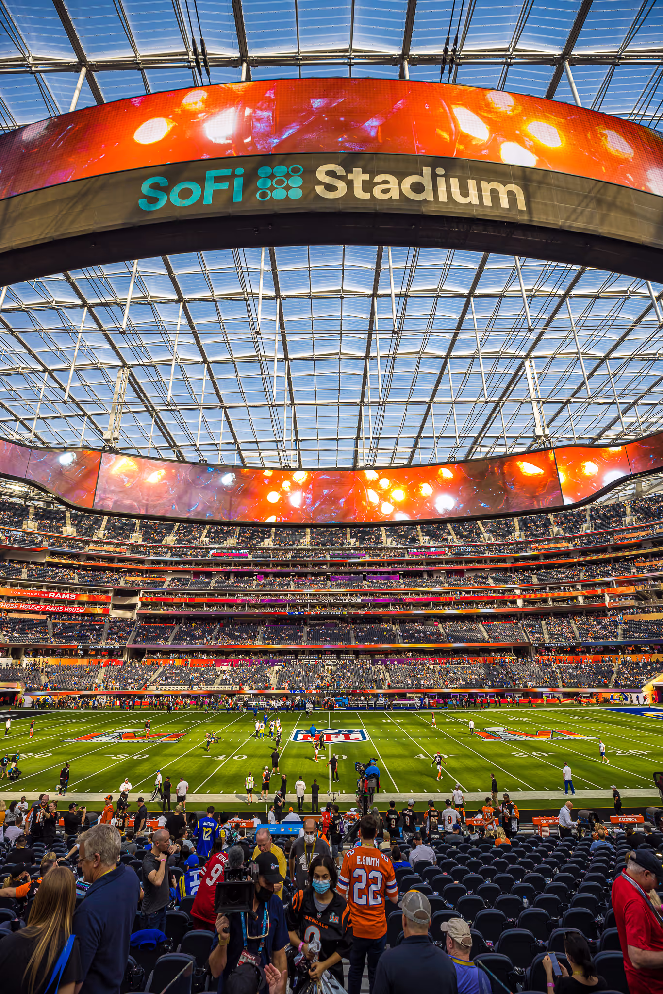 super bowl lvi sofi stadium