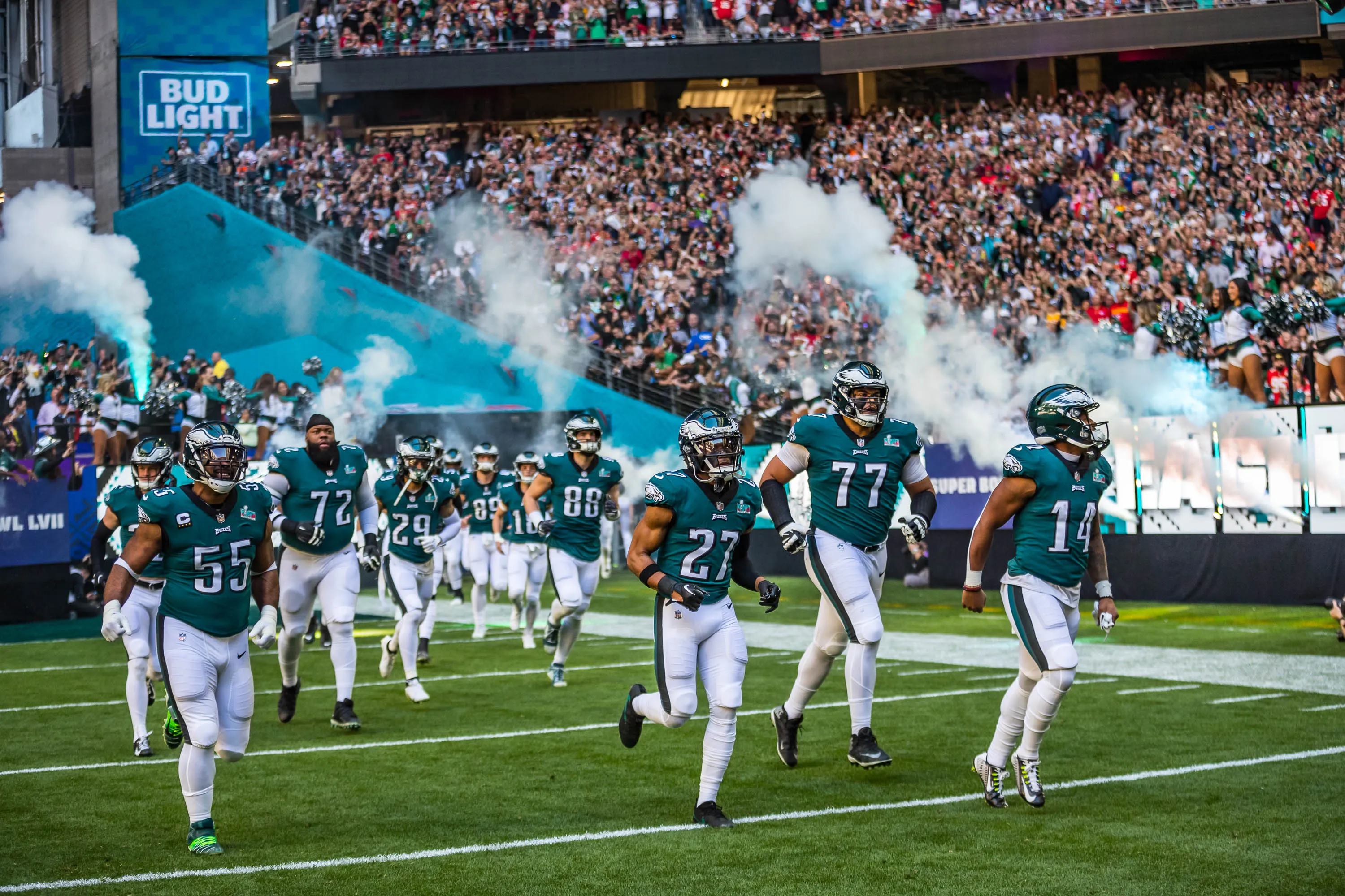 sblvii eagles player entrance