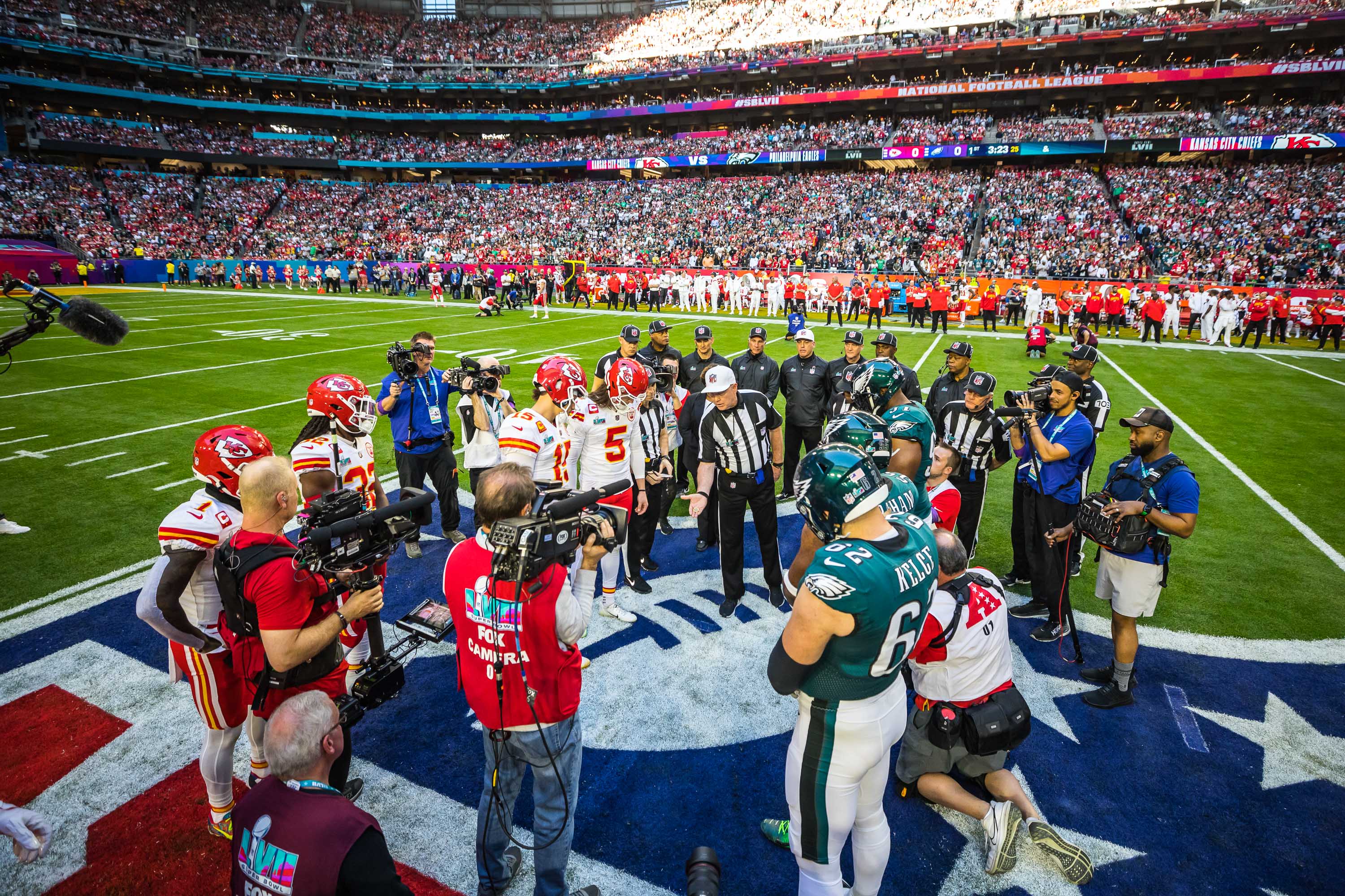 SBLVII cointoss