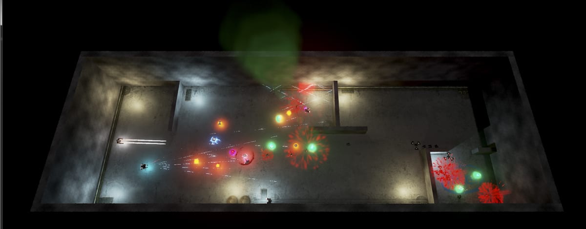 Intel Super Space Melee render