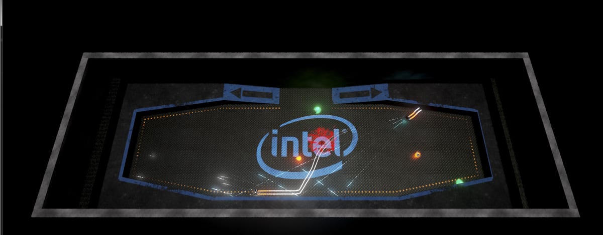 Intel Super Space Melee render
