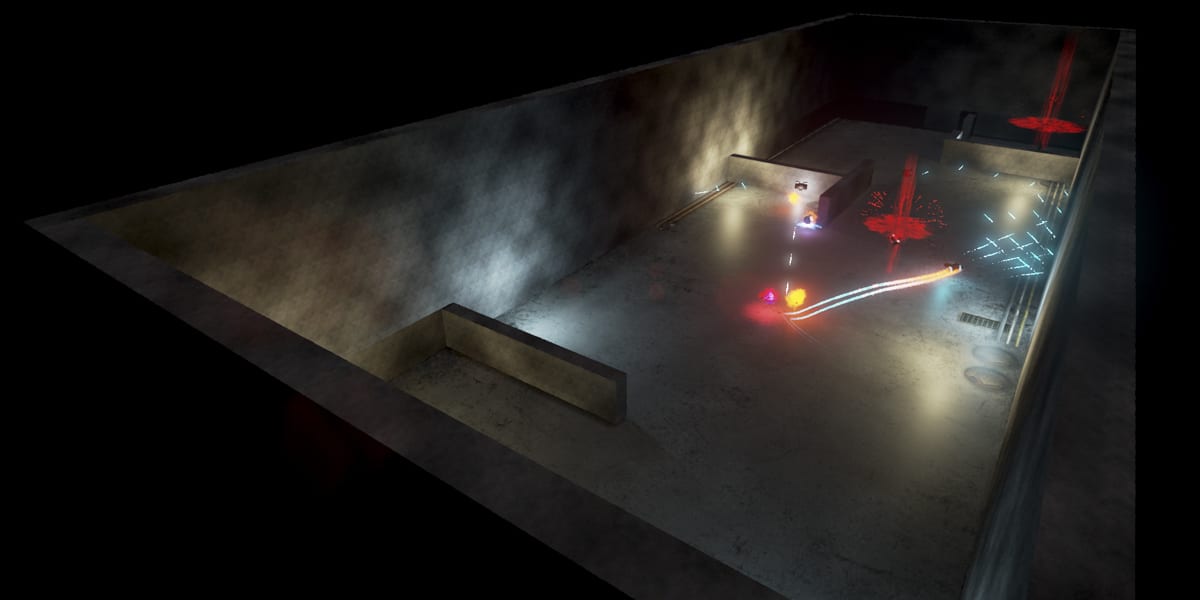 Intel Super Space Melee render