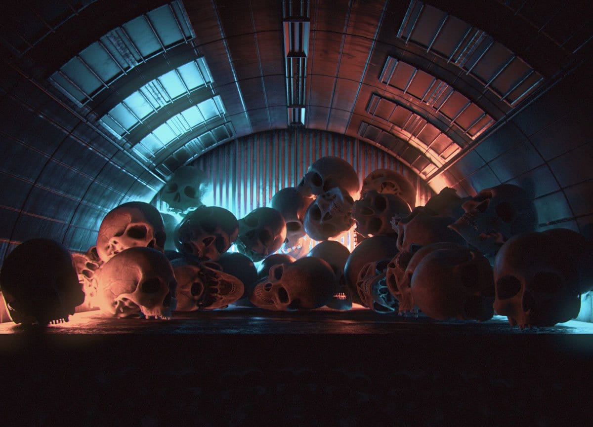 Unreal Engine skulls