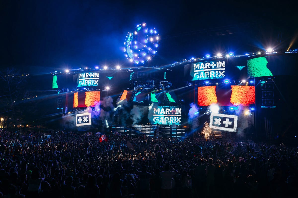 Ultra Music Festival 2015 stage lights