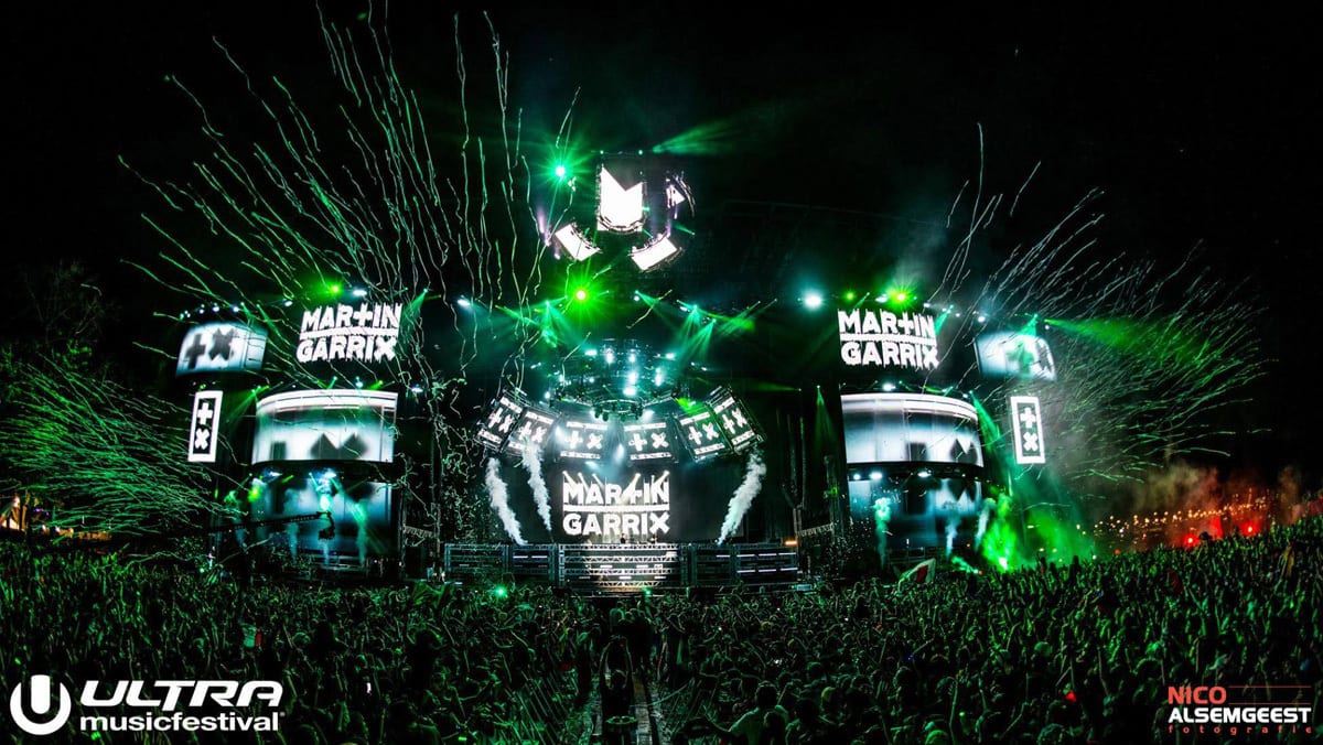 Ultra Music Festival 2015 Lights