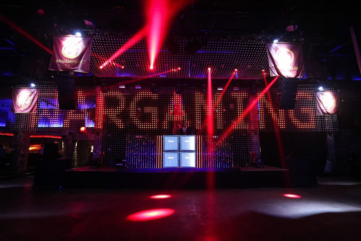 Wargaming gamescom party graphics