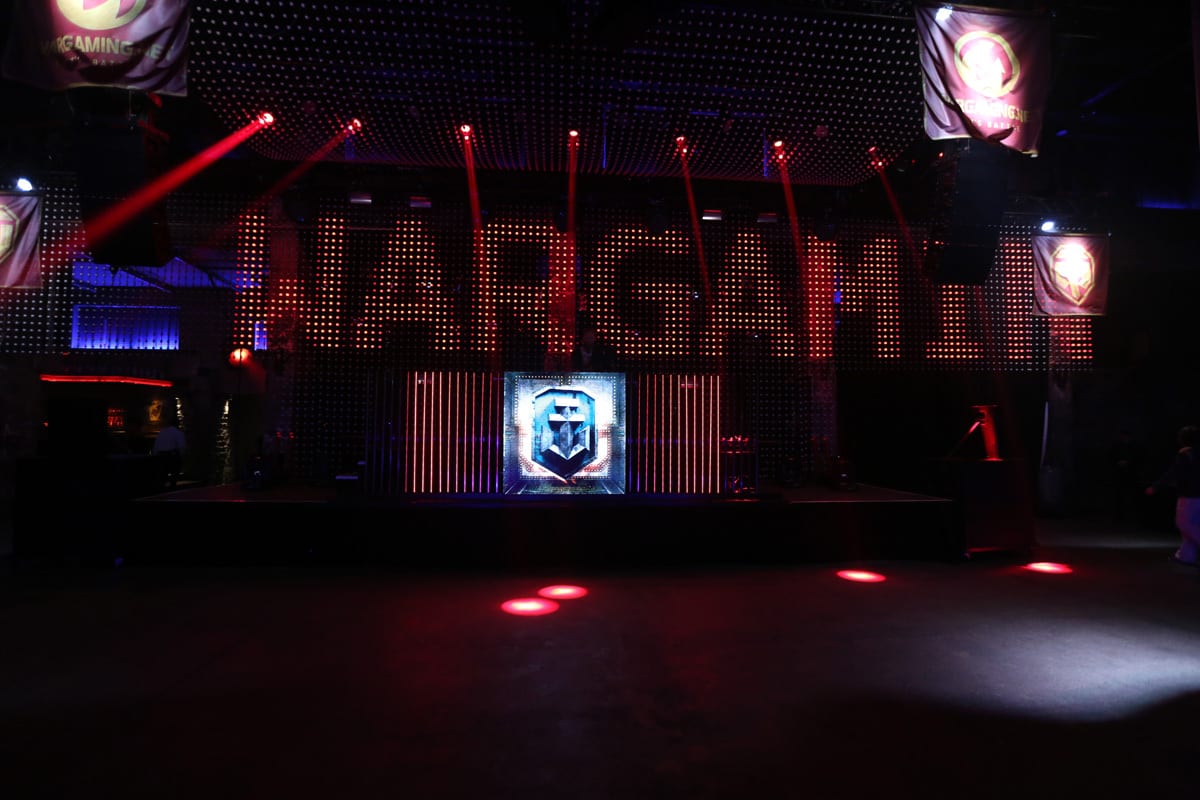 Wargaming gamescom party graphics