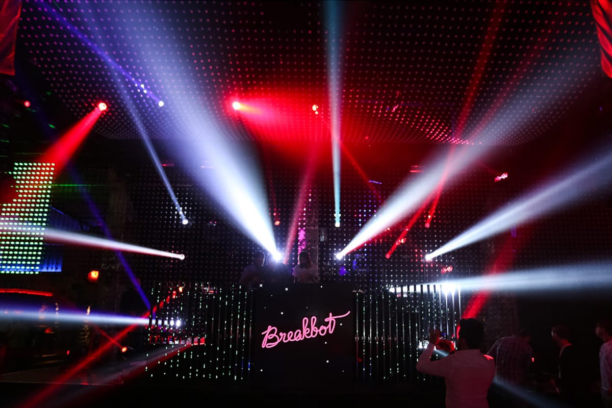 Wargaming gamescom party lighting