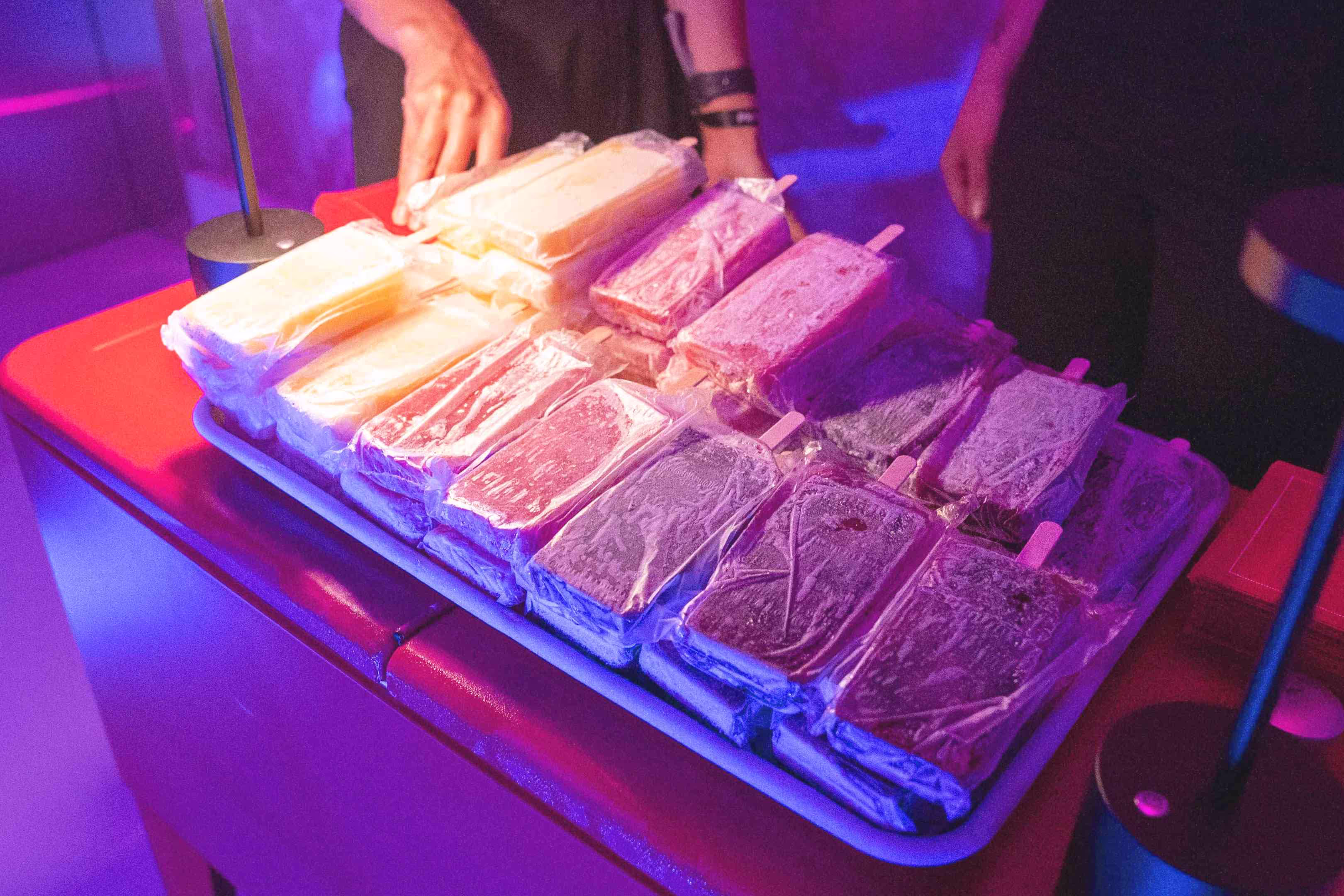 A table topped with lots of different types of food.