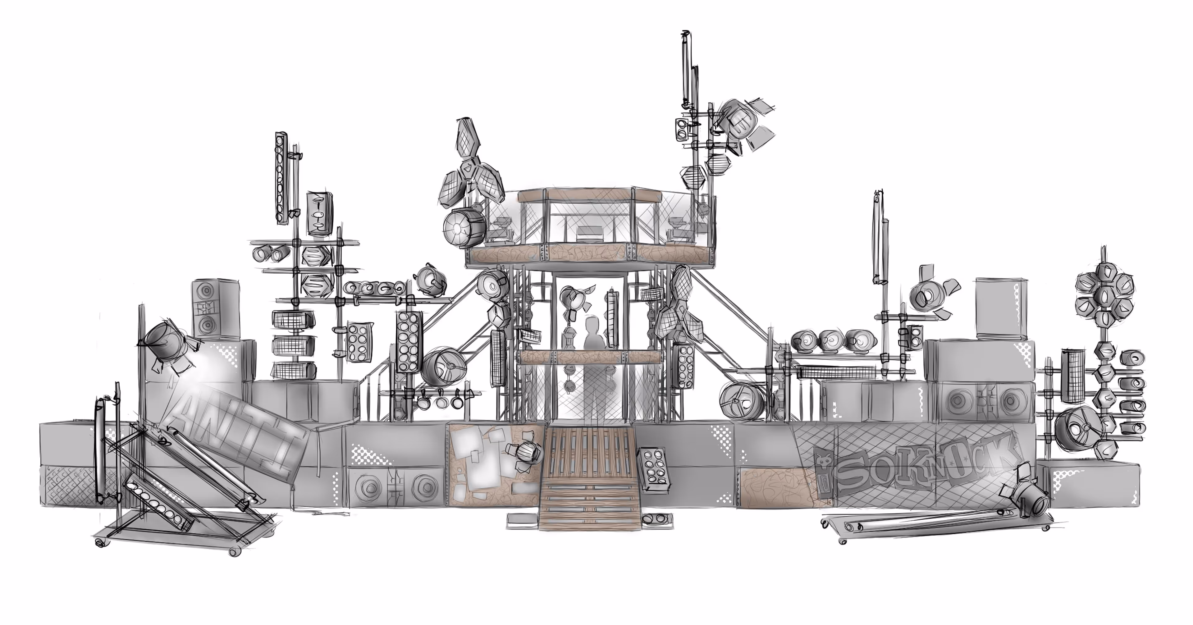 ISOKNOCK stage render