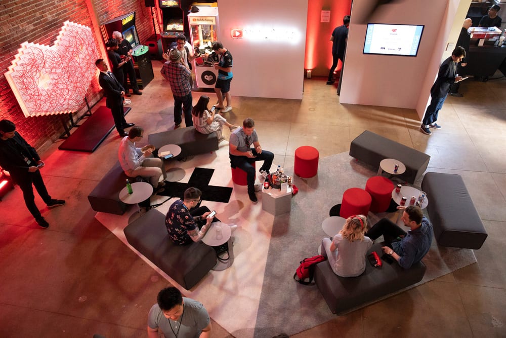 YouTube Gaming lounge E3
