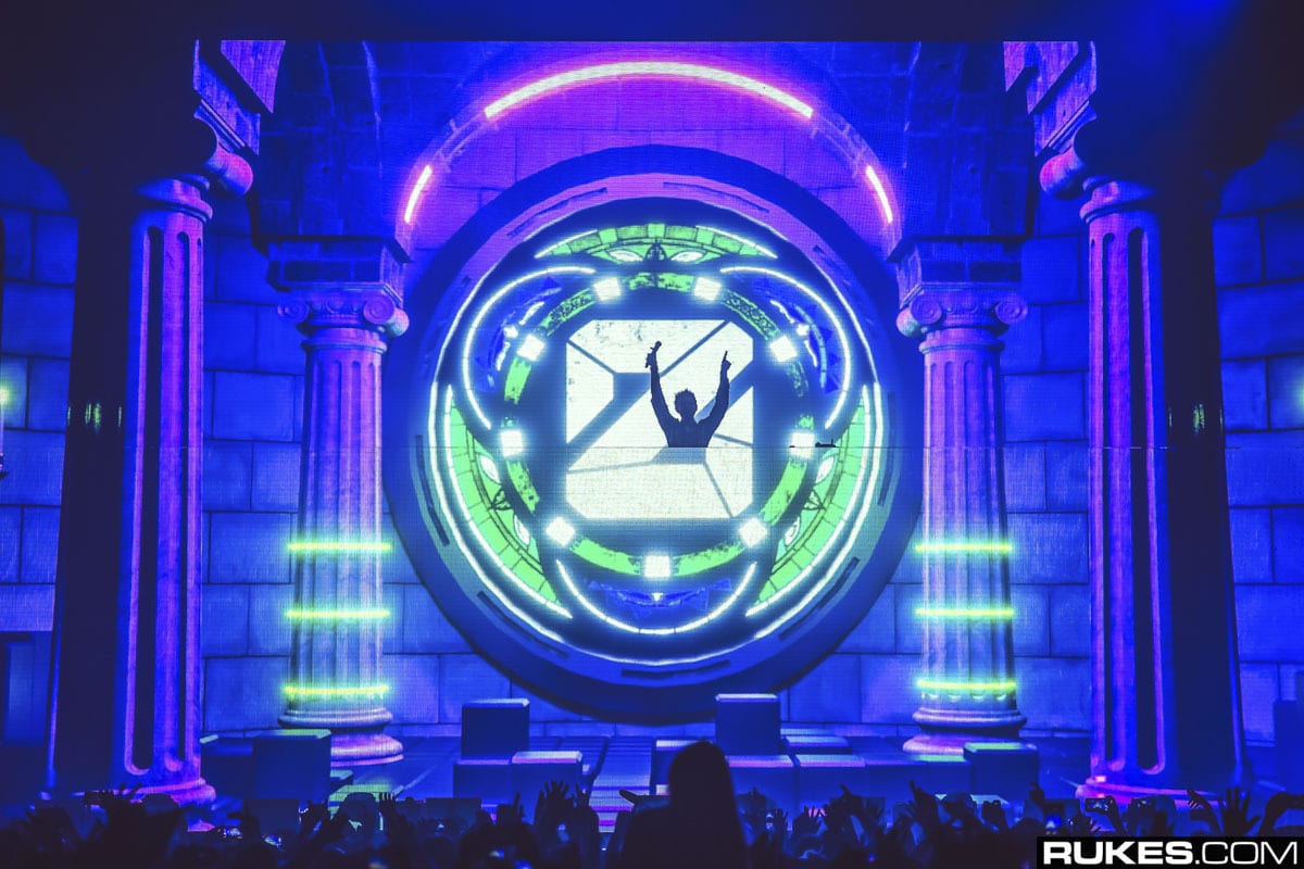 Zedd True Colors Tour stage visuals