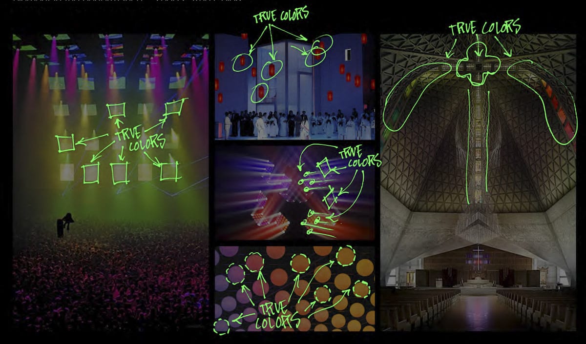 Zedd True Colors Tour art direction render