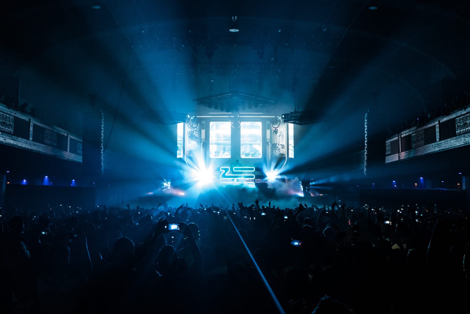 ZHU The Shrine Los Angeles stage