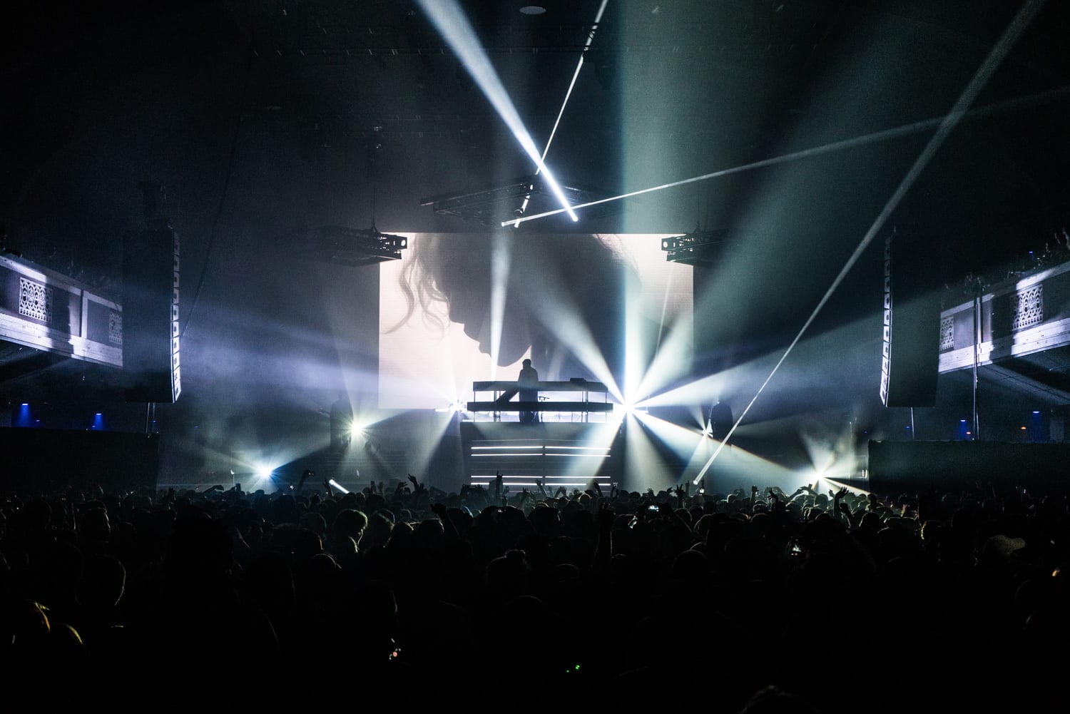 ZHU The Shrine Los Angeles lights