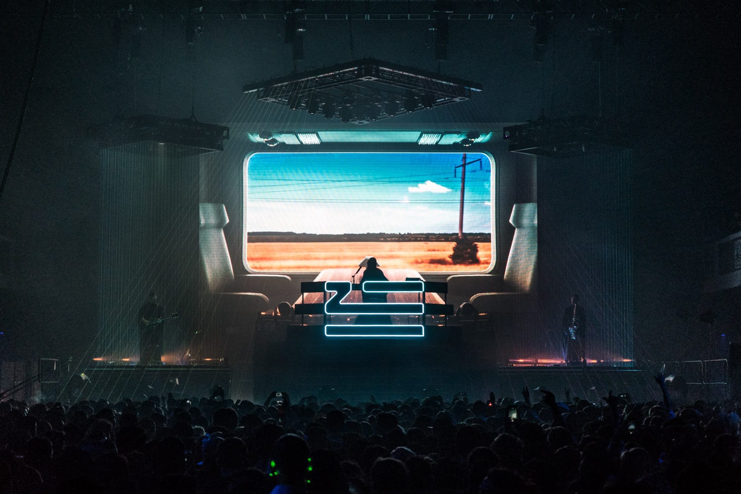 ZHU The Shrine Los Angeles stage