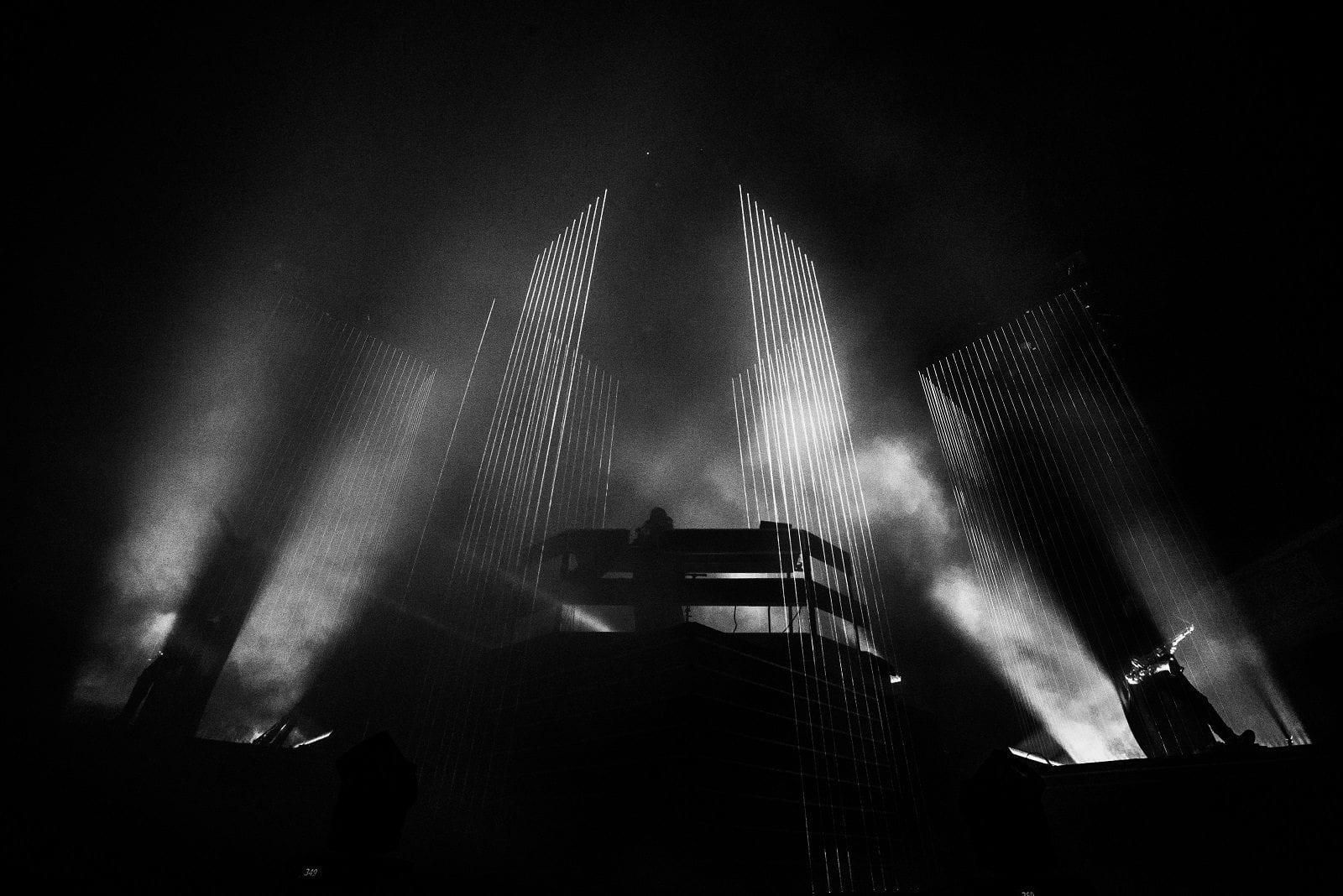ZHU The Shrine Los Angeles lights