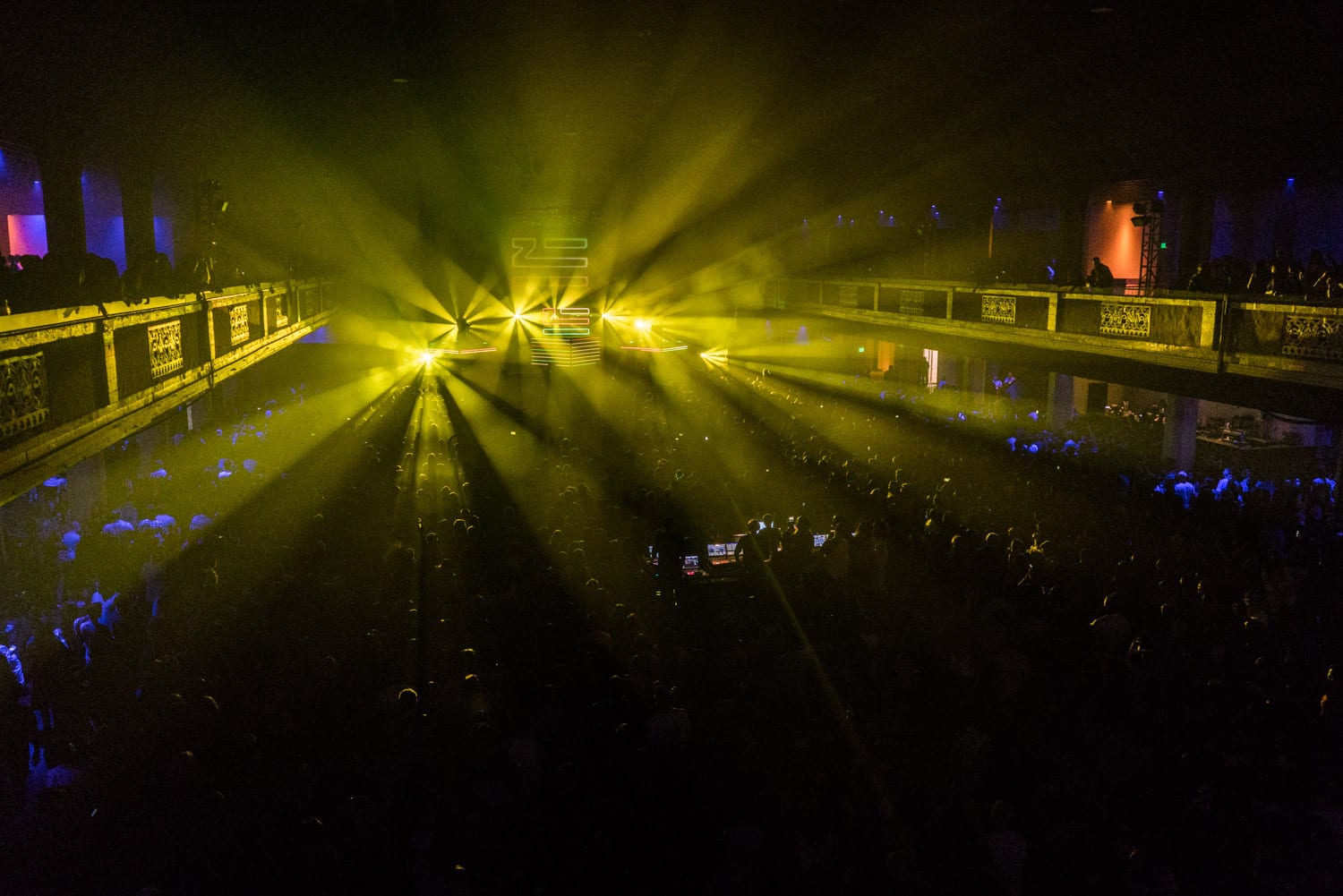 ZHU The Shrine Los Angeles lights
