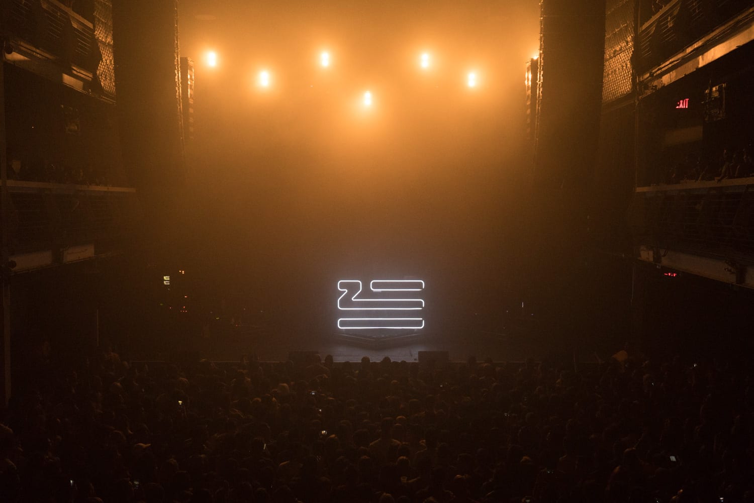 ZHU Neon City Tour stage
