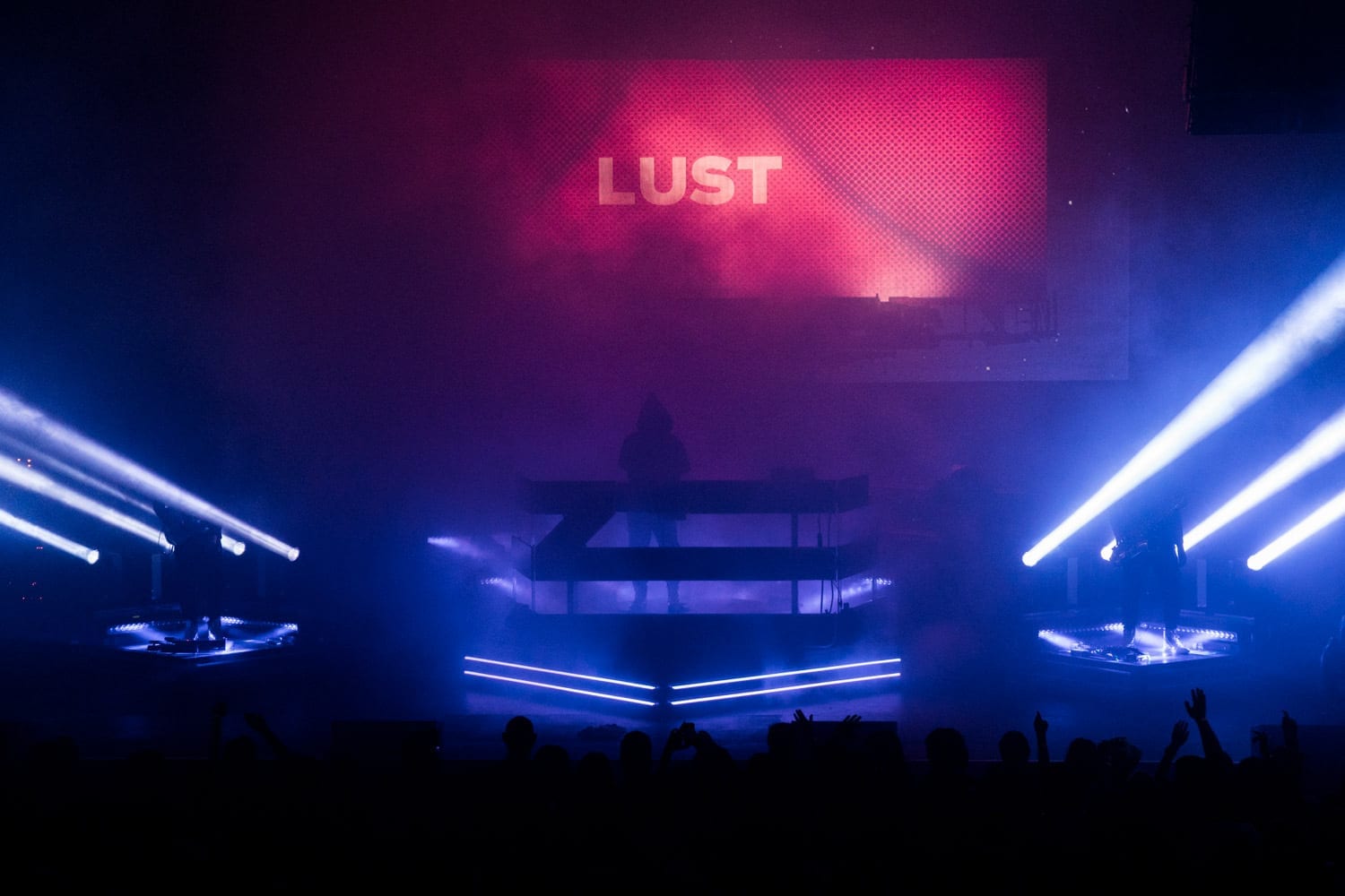 ZHU Neon City Tour stage lighting