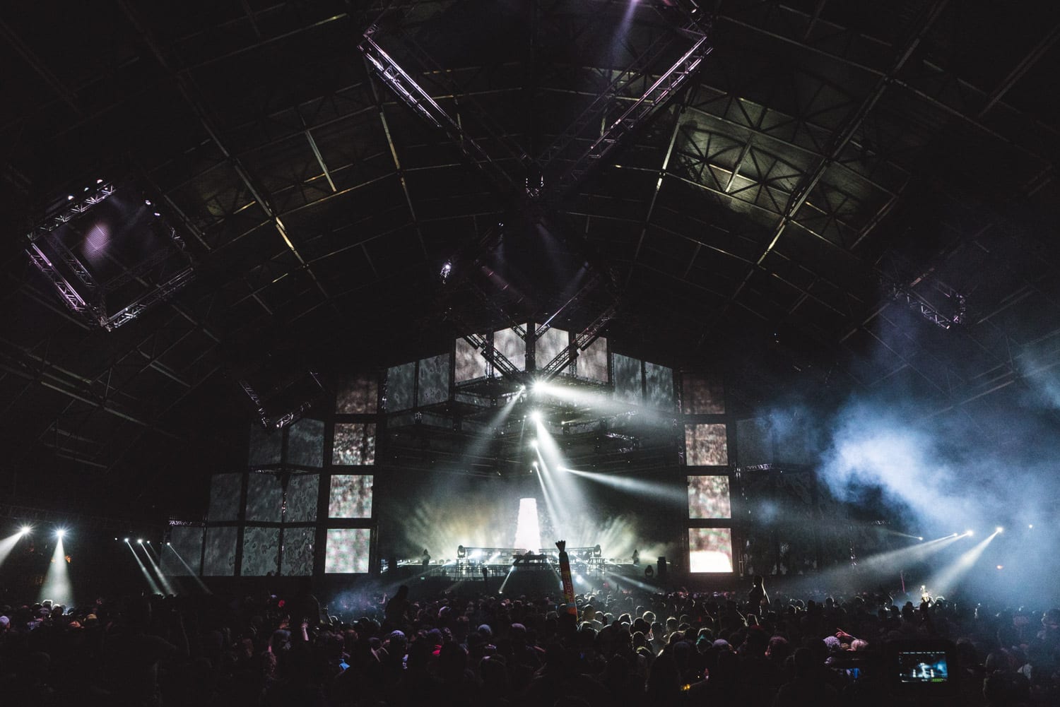 ZHU Neon City Tour Coachella stage lights