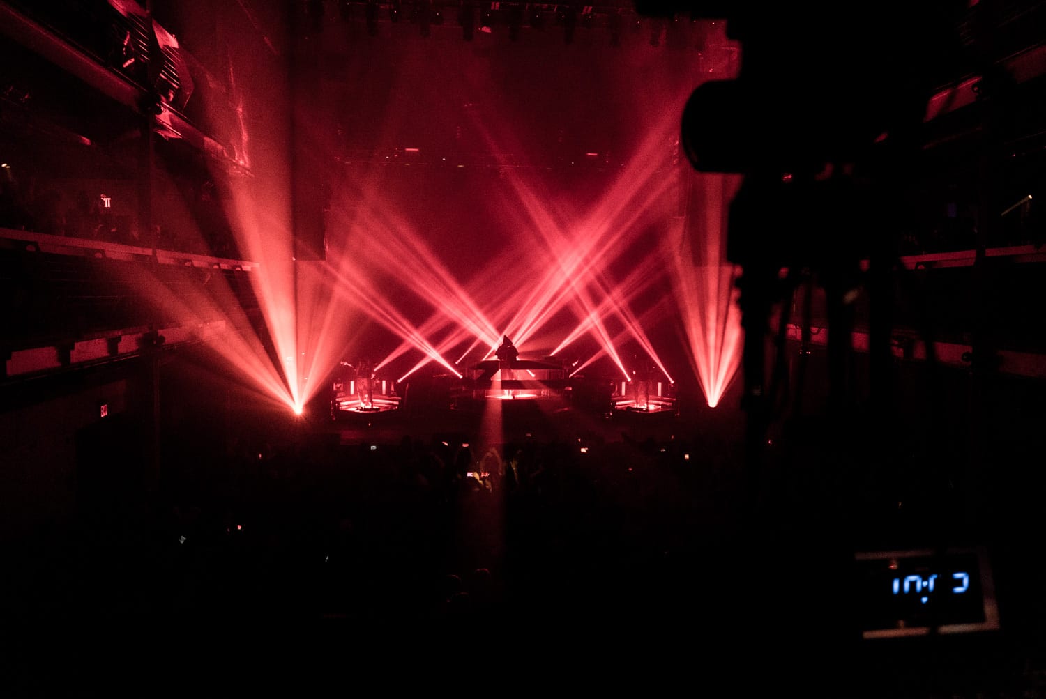 ZHU Neon City Tour stage lights